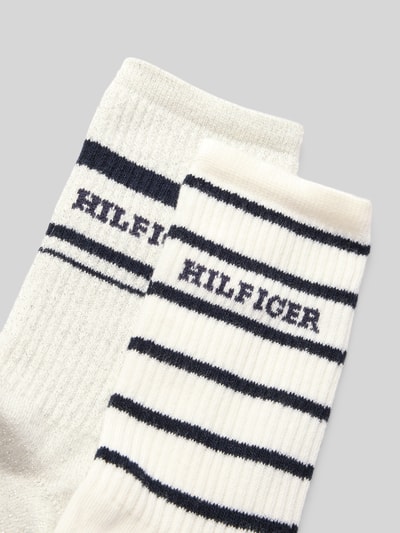 Tommy Hilfiger Skarpety z mieszanki bawełny Złamany biały 2