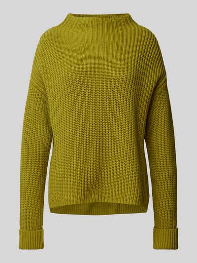 Selected Femme Strickpullover mit Turtleneck Modell 'SELMA' Hellgruen 1