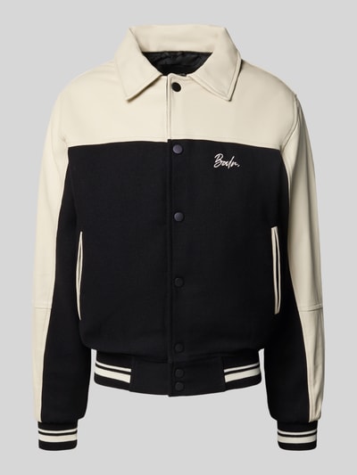 Balr. Bomberjacke mit Label-Stitching Black 2