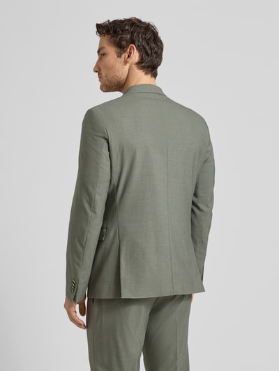 s.Oliver BLACK LABEL regular fit colbert met wol Olijfgroen - 5