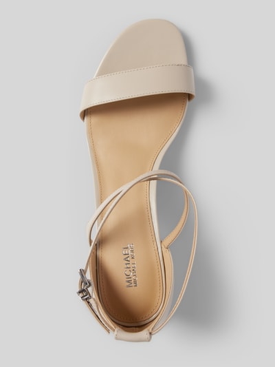 MICHAEL Michael Kors Sandalette mit Blockabsatz Modell 'SERENA' Sand 3