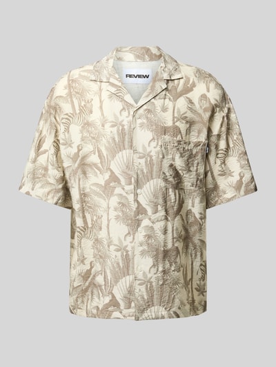 REVIEW Freizeithemd mit Knopfleiste Ecru 2