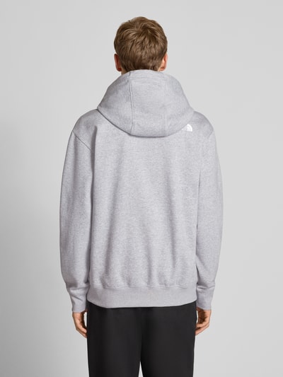 The North Face Bluza z kapturem z wyhaftowanym logo Jasnoszary 5