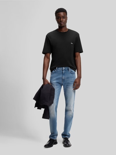 HUGO Relaxed Fit T-Shirt mit Rückenprint Black 1