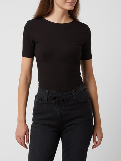 Calvin Klein Jeans T-Shirt mit Logo-Print  Black 4