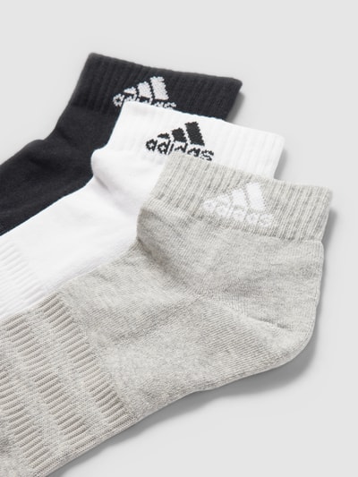 ADIDAS SPORTSWEAR Sneakersocken mit Label-Print Mittelgrau Melange 2