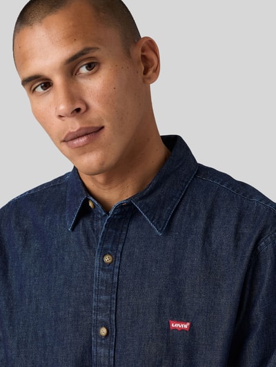 Levi's® Koszula jeansowa z czystej bawełny w kroju regular fit Ciemnoniebieski 3