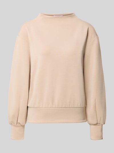 OPUS Sweatshirt mit Stehkragen Modell 'Gablina' Beige 2