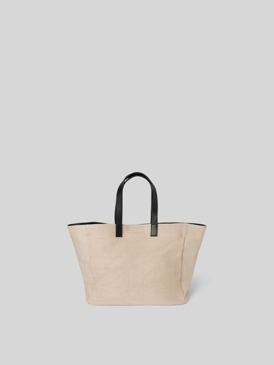 Anine Bing Tote Bag mit Label-Applikation Beige 4