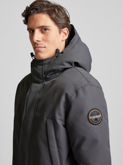 Napapijri Funktionsjacke mit Label-Patch Modell 'CORNIER' Stein 3