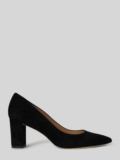 Lauren Ralph Lauren Pumps aus echtem Leder mit Logo-Detail Black 2