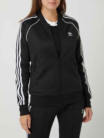 adidas Originals Sweatjacke mit Raglanärmeln  Black 4