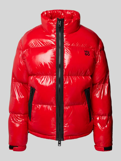 HUGO Steppjacke mit Stehkragen Modell 'Biron' Rot 2