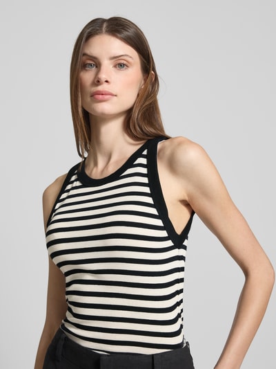 Marc O'Polo Slim fit tanktop van puur katoen Zwart - 3