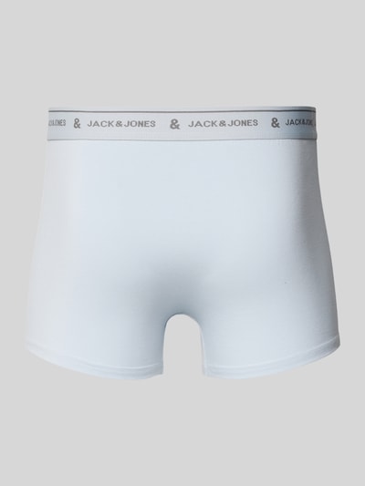 Jack & Jones Trunks mit elastischem Label-Bund Modell 'WYATT' im 5er-Pack Hellblau 3