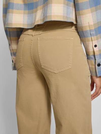 Closed Straight Fit Stoffhose aus Baumwoll-Mix Sand 3