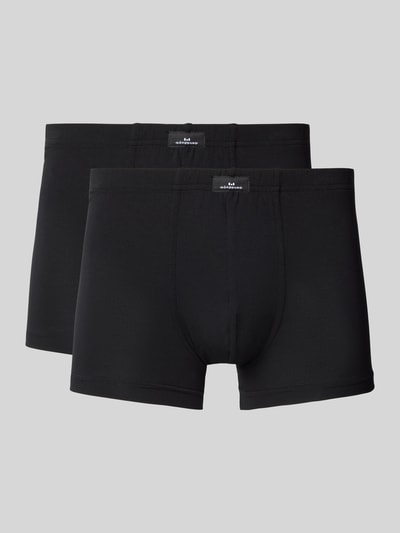 Götzburg Wäsche Boxershorts mit Label-Detail BLACK 1