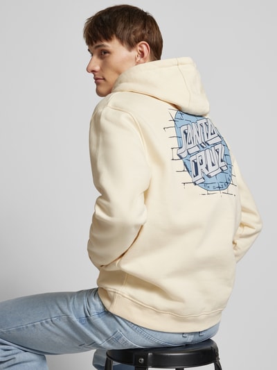 SANTA CRUZ Hoodie met capuchon Beige - 3