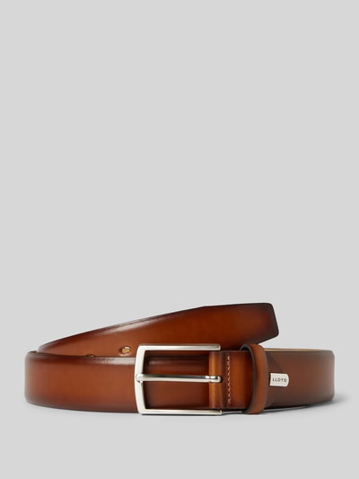 Lloyd Men's Belts Pasek skórzany ze sprzączką  Koniakowy 1