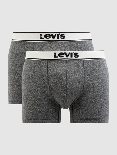 Levi's® Obcisłe bokserki z dodatkiem streczu w zestawie 2 szt. Czarny 1