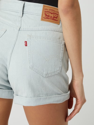 Levi's® Szorty jeansowe o kroju mom fit z bawełny  Jeansowy niebieski 3