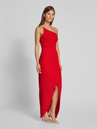 Lipsy Abendkleid mit Beinschlitz Rot 1