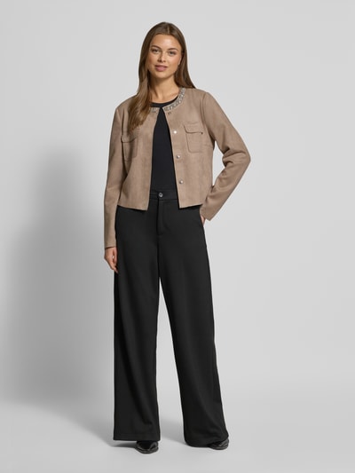 Betty Barclay Blazer mit Brusttaschen Taupe 1