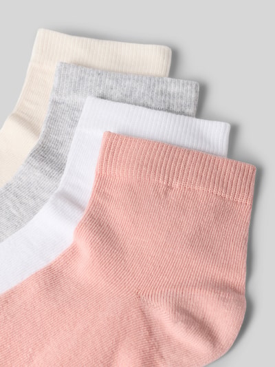 Produktfoto, Socken aus Baumwoll-Mix im 4er-Pack von s.Oliver RED LABEL, gładkie kolory, elastyczny ściągacz, drobny splot, multipack dla kobiet
