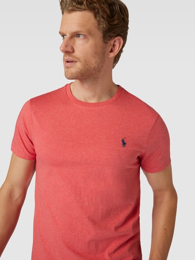 Polo Ralph Lauren T-shirt met ronde hals Rosé - 3