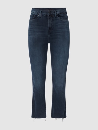 7 For All Mankind Slim Fit Jeans mit Stretch-Anteil Modell 'Kick'  Blau 1