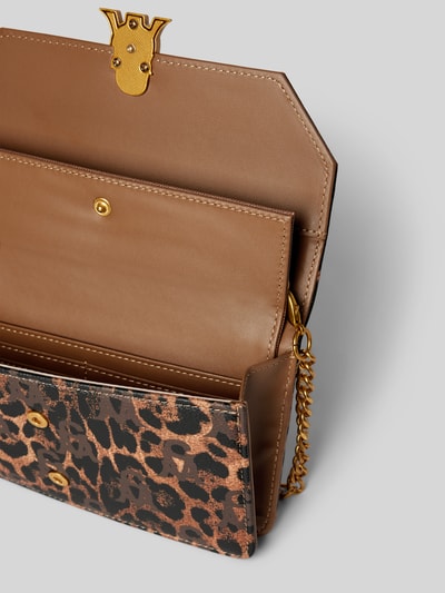 Steve Madden Handtasche mit Label-Applikation Modell 'BNOREEN' Mittelbraun 5