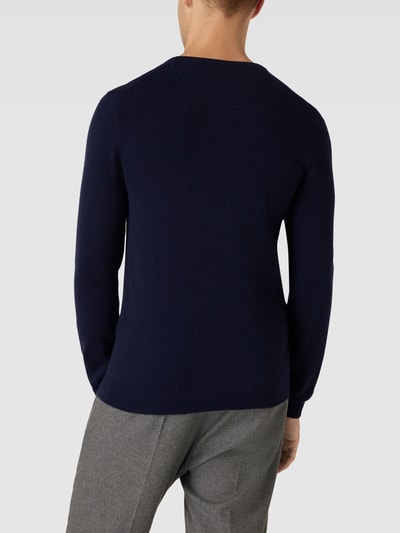 MCNEAL Pullover in Ripp-Optik Modell 'FILO' Marineblau 5