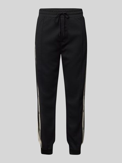 Balr. Sweatpants met galonstrepen en elastische band Zwart - 2