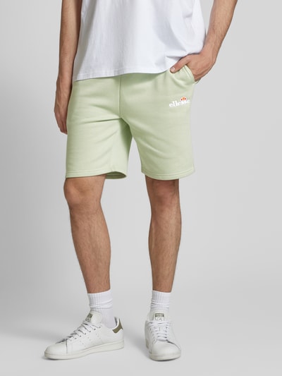Ellesse Regular Fit Sweatshorts mit Label-Stitching Modell 'NIORIR' Hellgruen 4