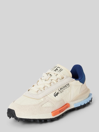 Lacoste Ledersneaker mit Label-Prints Modell 'ELITE ACTIVE' Offwhite 1