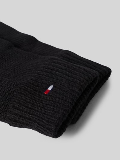 Tommy Hilfiger Handschoenen van een mix van katoen en kasjmier Zwart - 2