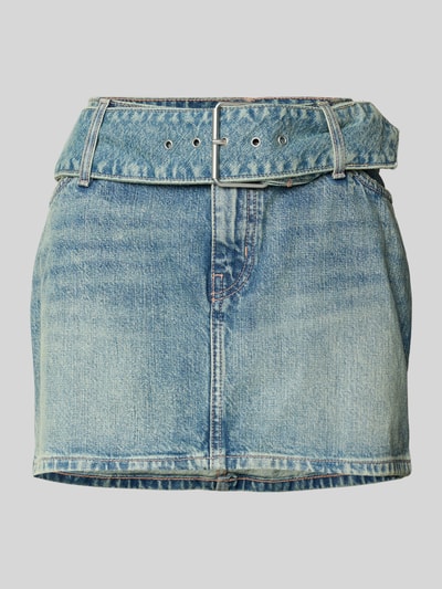 Hugo Blue Jeansrock mit Gürtel Modell 'Gamini' Jeansblau 2