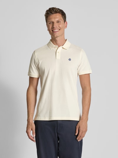 MCNEAL Regular Fit Poloshirt mit Label-Stitching Sand 4