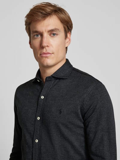 Polo Ralph Lauren Slim fit vrijetijdsoverhemd met haaikraag Lichtgrijs - 3