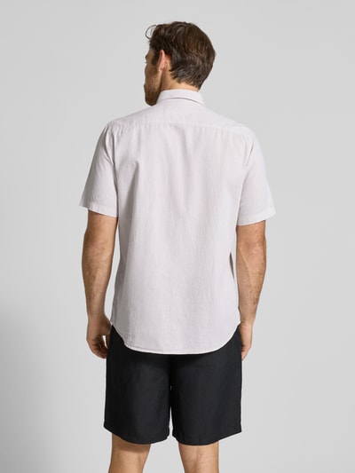 Lerros Koszula casualowa o kroju regular fit z kieszenią na piersi Beżowy 5