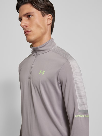 Under Armour Sweatshirt mit Label-Print Modell 'Tech Utility' Anthrazit 3