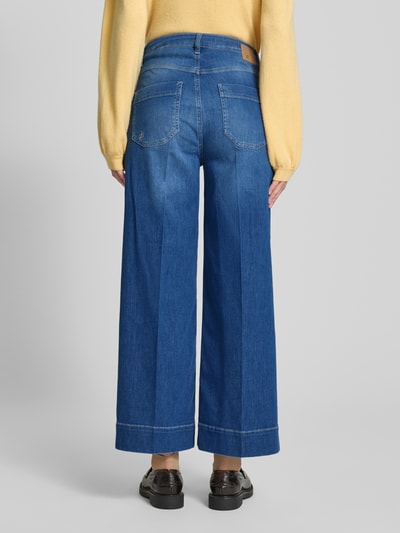 Raffaello Rossi Wide Leg Jeans in verkürzter Passform Modell 'MIRU' Blau 5