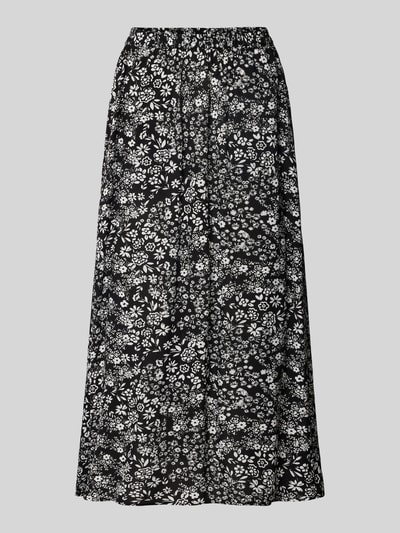 Vero Moda Maxirok van pure viscose, model 'EASY JOY' Zwart - 2