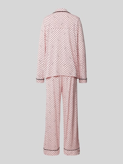 Guess Pyjama mit Resortkragen Modell 'SASHA' Rosa 3