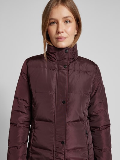 Lauren Ralph Lauren Donsjas met opstaande kraag Bordeaux - 3