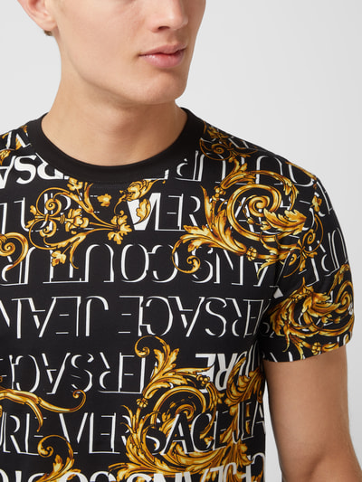 Versace Jeans Couture T-shirt met logomotief in online kopen | P&C