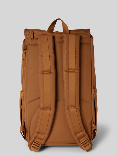 Herschel Rucksack mit Label-Detail Modell 'Little America™' Cognac 5