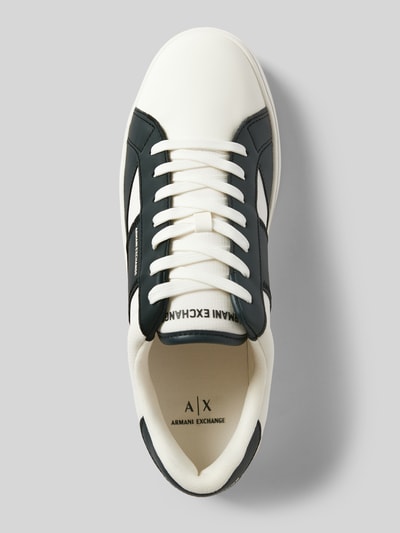 ARMANI EXCHANGE Sneaker mit Schnürverschluss Weiss 3