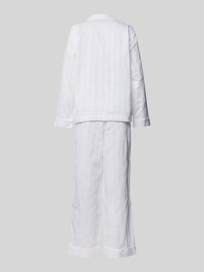 Lauren Ralph Lauren Pyjama mit Logo-Stitching Weiss 3