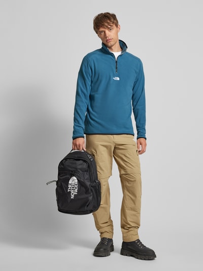 The North Face Fleecepullover met schipperskraag, model 'GLACIER' Petrol - 1